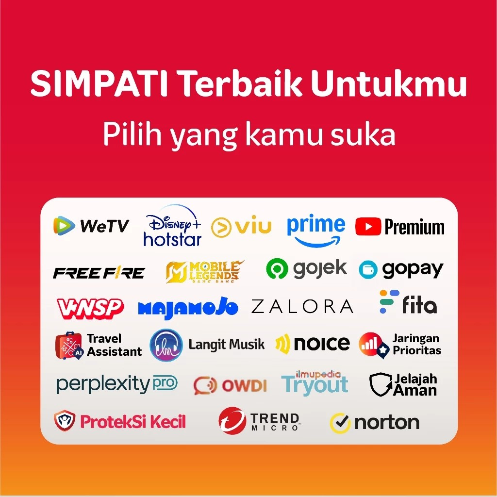 Telekomunikasi Selular SIMPATI Terbaik Untukmu 3GB