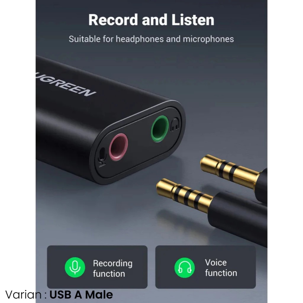 Ugreen Group UGREEN USB External Sound Adapter