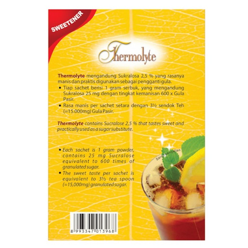 Thermolyte Sweetener 3