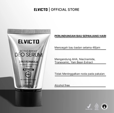 Gizi Indonesia ELVICTO Active Bright Deo Serum