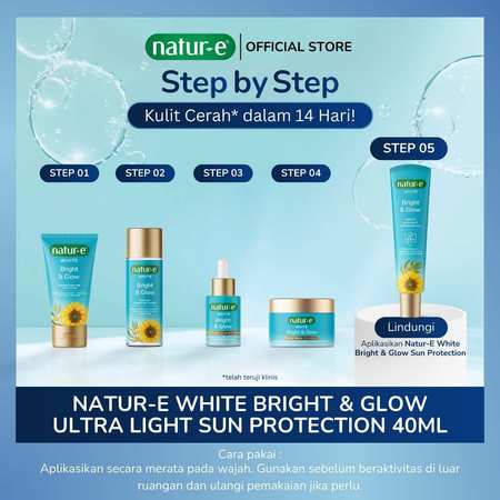 Darya-Varia Laboratoria Natur-E White Bright & Glow Radiant Ultra Light Sun Protection