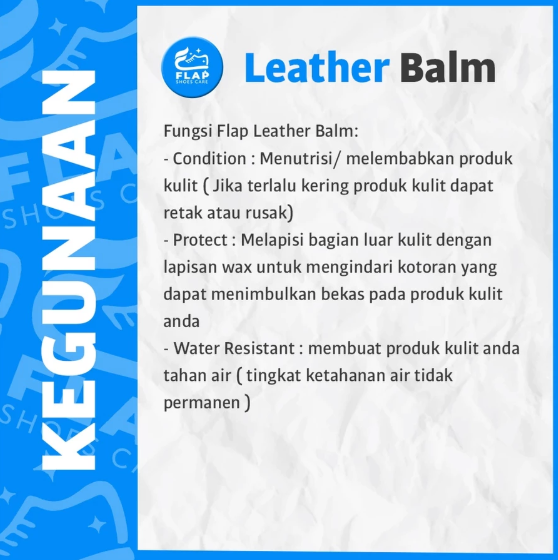 Flap Shoes Care Flap Shoes Care Leather Balm