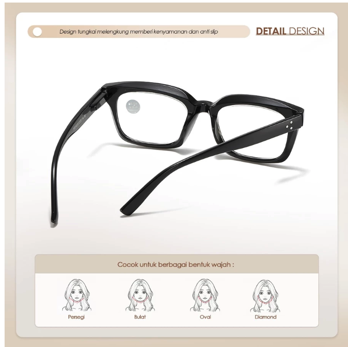  La Chapella Kacamata Baca Lensa Plus  KY1024