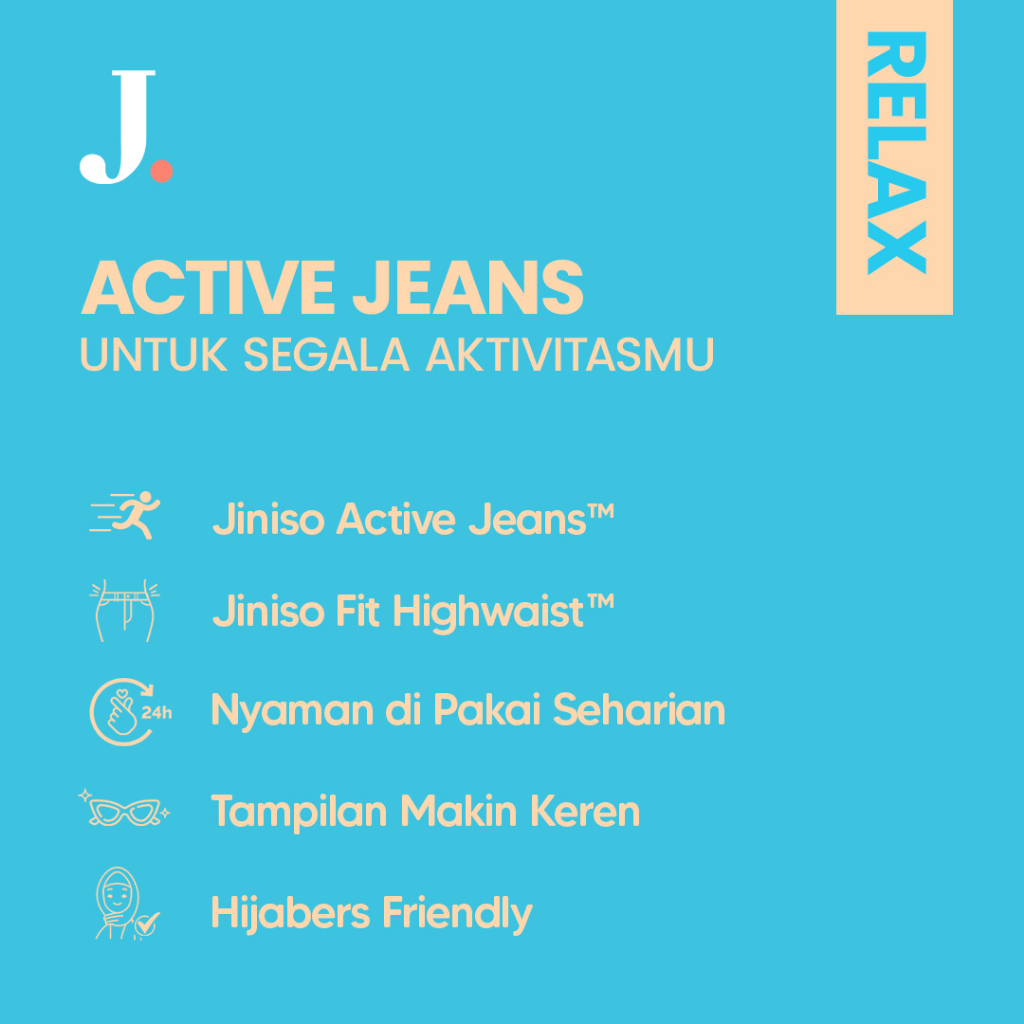  Jiniso RELAX Kulot Highwaist Jeans 778