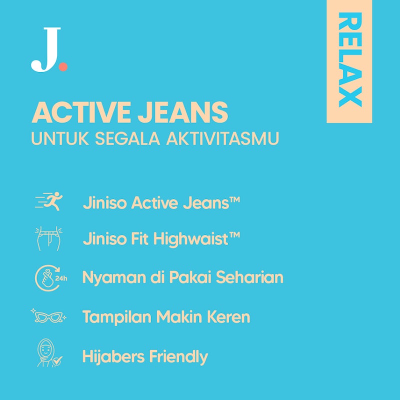 Jiniso RELAX Kulot Highwaist Jeans 4