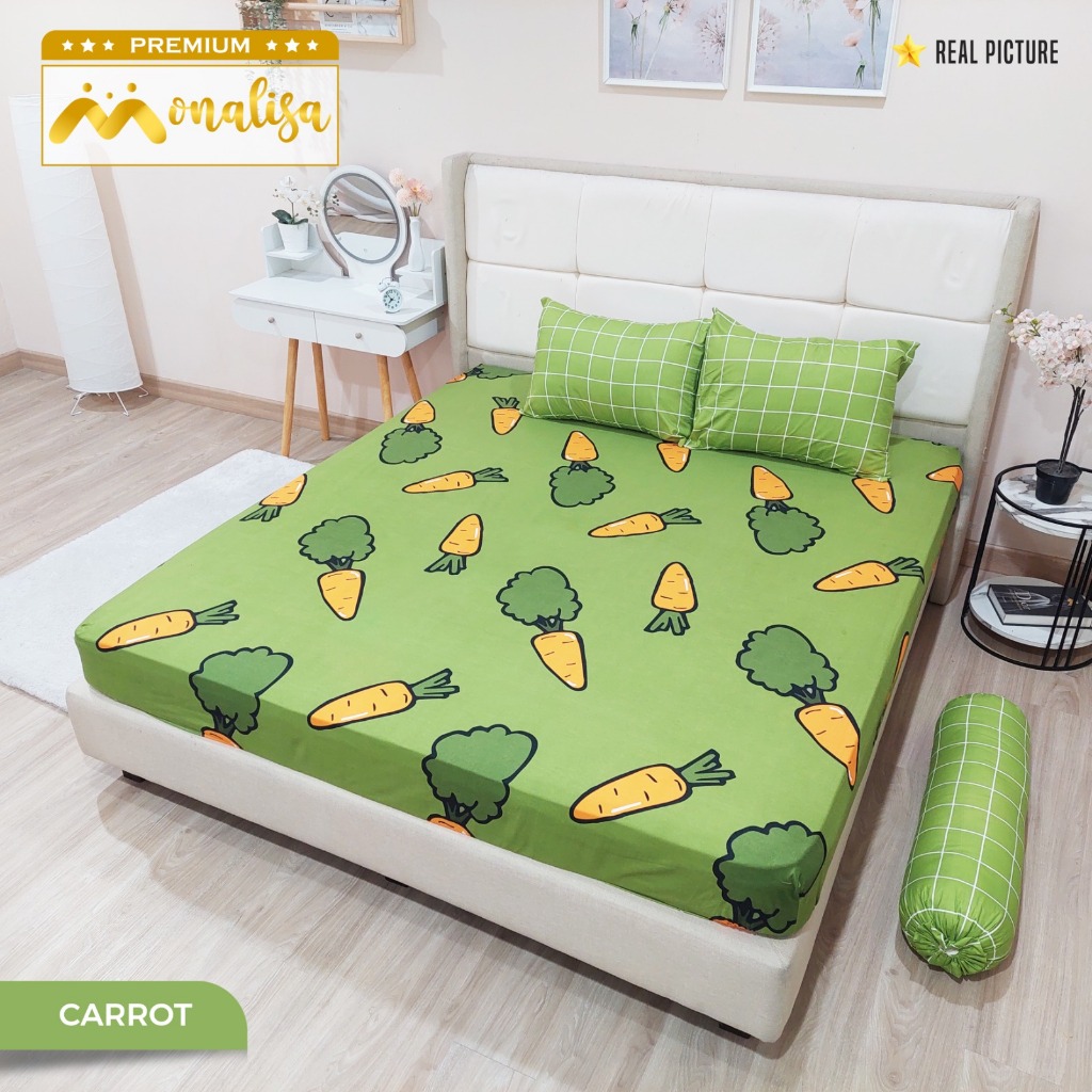 Monalisa Monalisa Waterproof Sprei Motif Karakter