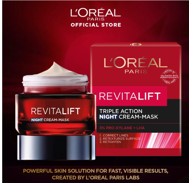 L’Oréal L’Oréal Paris Revitalift Triple Action Night Cream