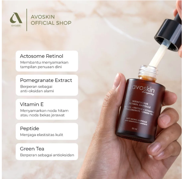 AVO Innovation Technology Avoskin Miraculous Retinol Ampoule