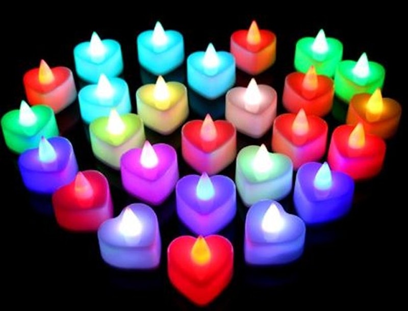 Candle Lamp Love 1