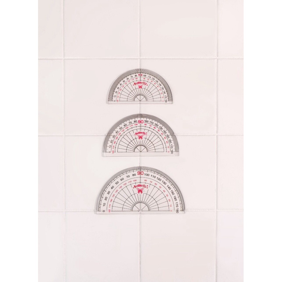 Butterfly  Busur Derajat 180/15 cm