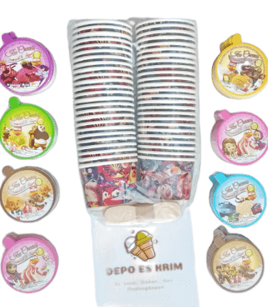 Paper Cup Es Krim 50ml 2