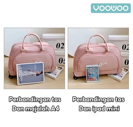 Maju Mapan Mangan YooWoo Tas Travel Trolley