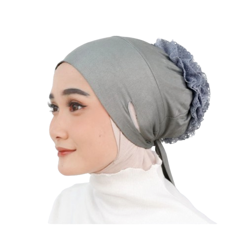 Hauwa Ciput Cepol Daleman Hijab Instan Kaos