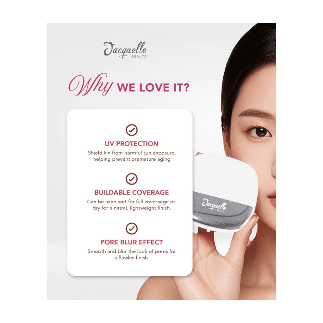 Jelita Anugerah Indonesia Jacquelle Beaute Blur Effect Two Way Cake #N2 Golden Vanilla