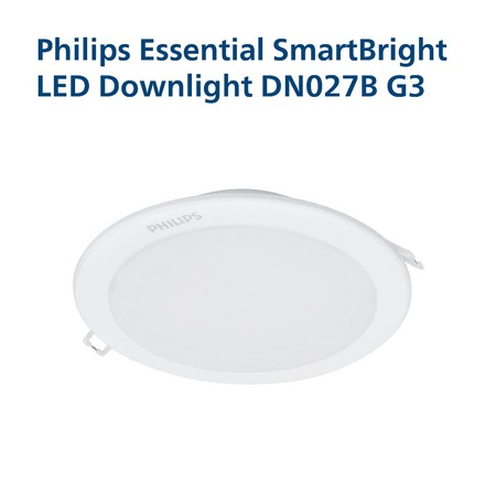 Philips Electronics Nederland B.V. Philips Essential SmartBright LED Downlight 12W Cool White  DN027B G3