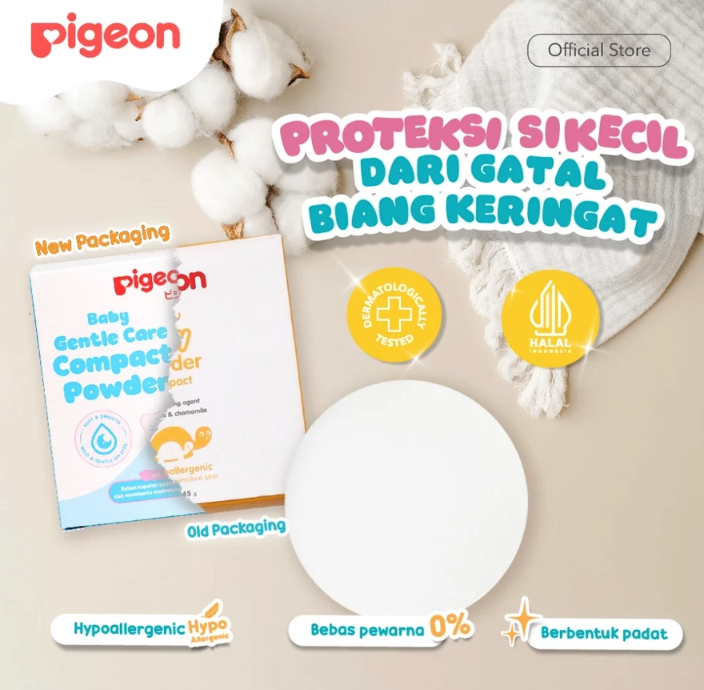 Pigeon Pigeon Baby Gentle Care Compact Powder