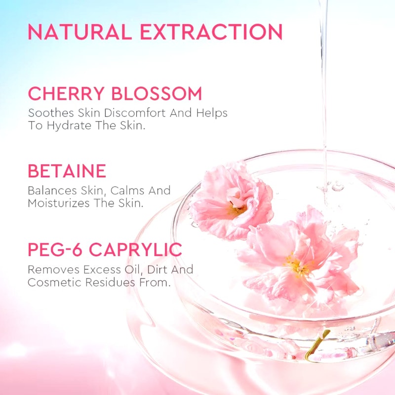 Glad2Glow Cherry Blossom Betaine Micellar Water