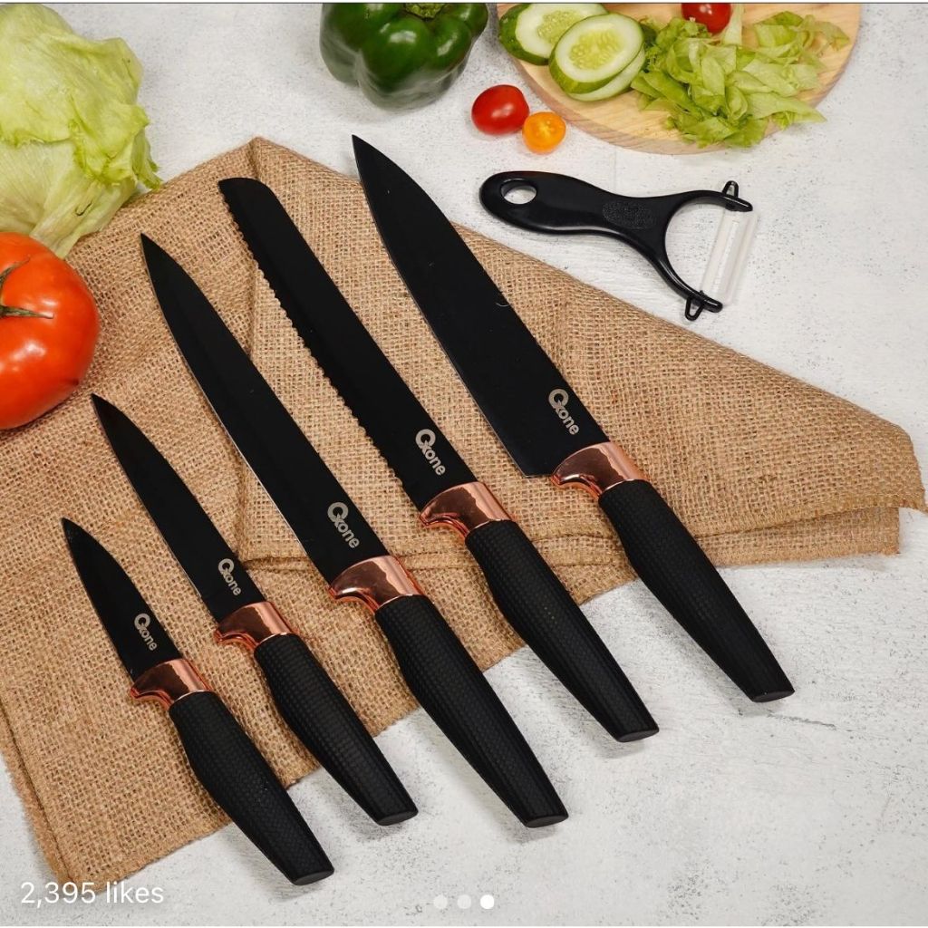 Octa Utama Oxone Set Pisau Dapur Stainless Steel OX609N