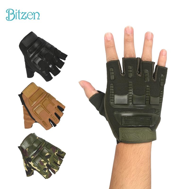  Bitzen Tactical Half Finger Gloves