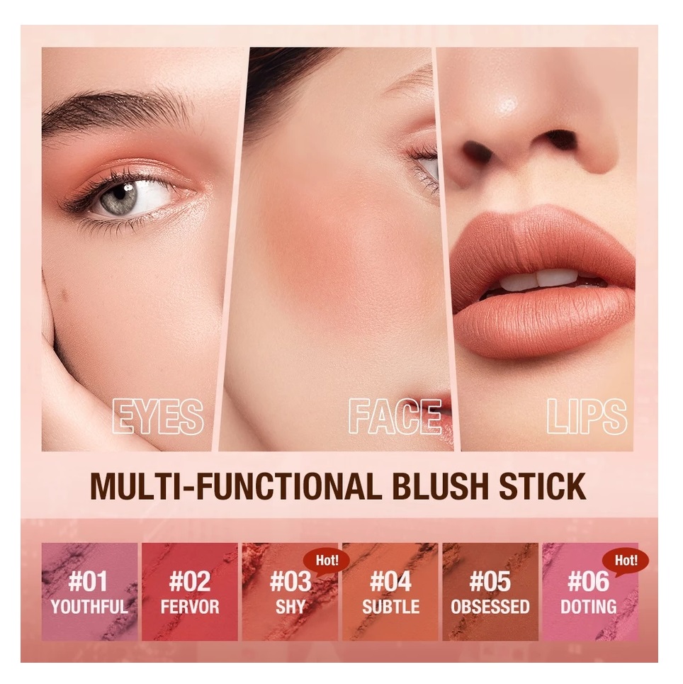 O.TWO.O Glow Colour Bounce Blush 06 DOTING 3