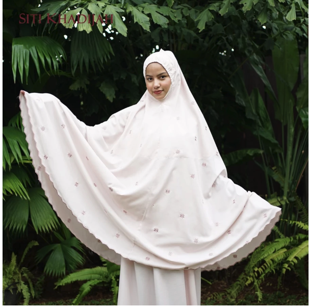Siti Khadijah Nusantara Siti Khadijah Mukena Broderie Ayla