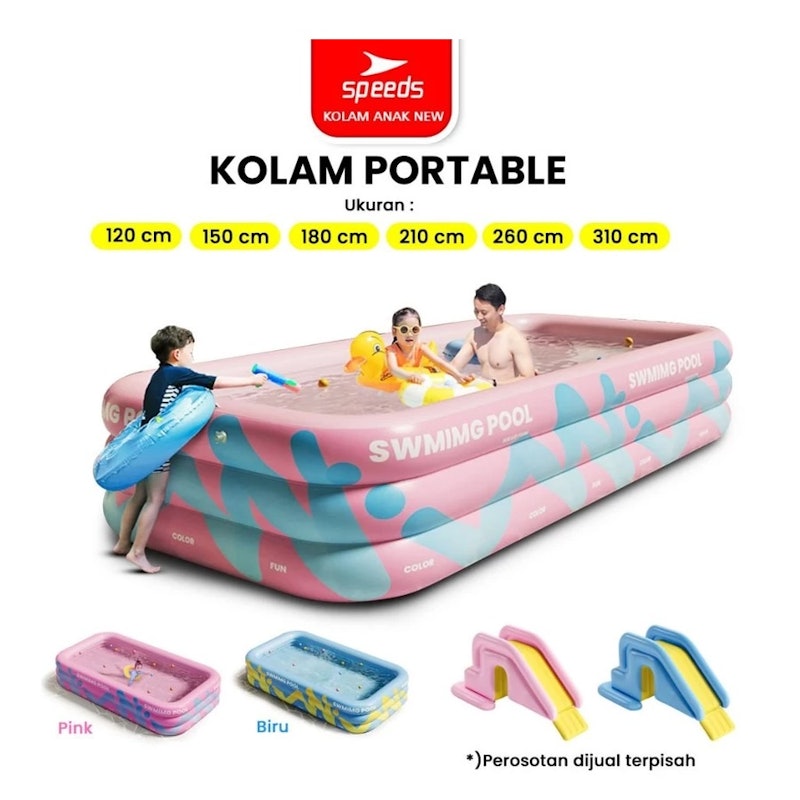 SPEEDS Inflatable Swimming Pool for Kids 020-52 3
