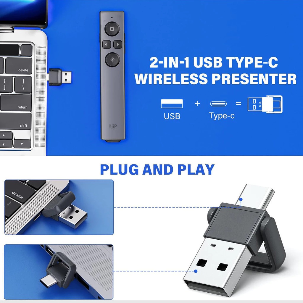 Kiip Kiip Indonesia KiiP Wireless Smart Laser Pointer LG12