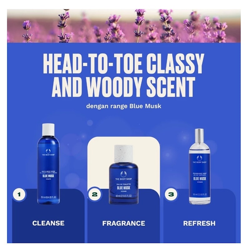 The Body Shop® Blue Musk Eau De Toilette 4