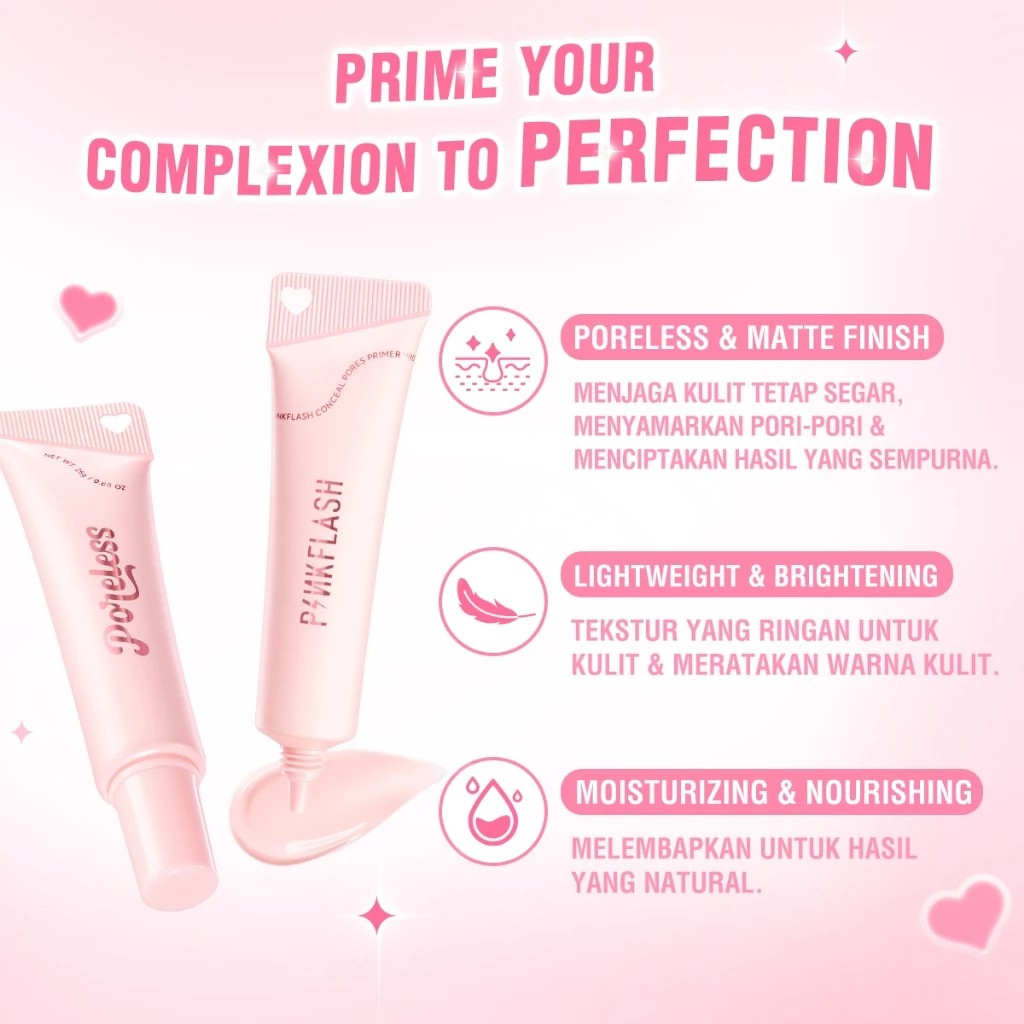 FCL Internasional PINKFLASH Conceal Pores Primer