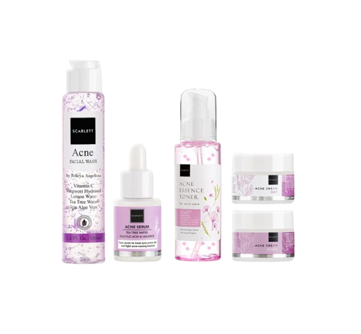 Scarlett Whitening ｜ Acne Series Package