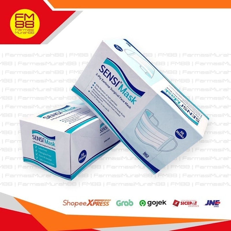 3-Ply Earloop Surgical Face Masks 2