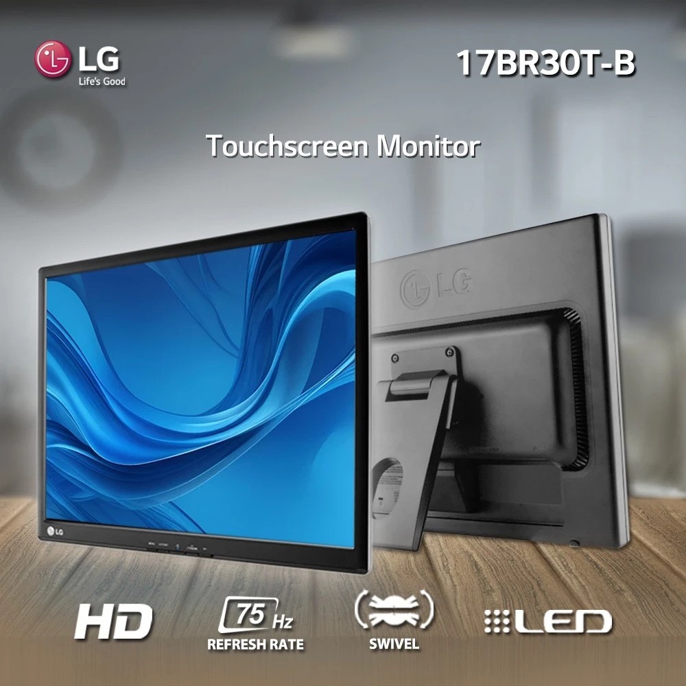 LG Electronics LG 17” 5:4 SXGA (1280x1024) TN Display Monitor 17BR30T-B