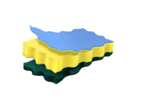 Freudenberg Home and Cleaning Solutions Vileda 3in1 Heavy Duty Scourer 