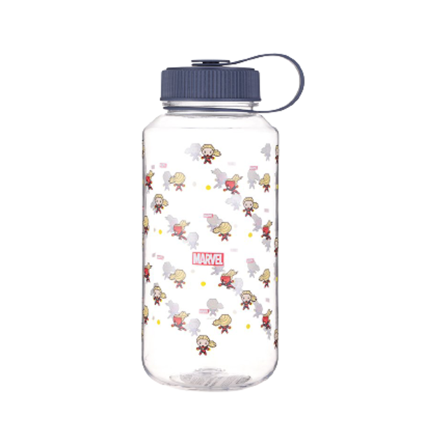 Miniso MARVEL Water Bottle Botol Plastik Portabel 1150ml