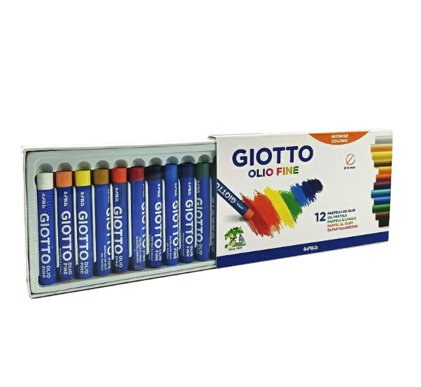 Giotto Olio Fine Oil Pastel 12 Colors 2