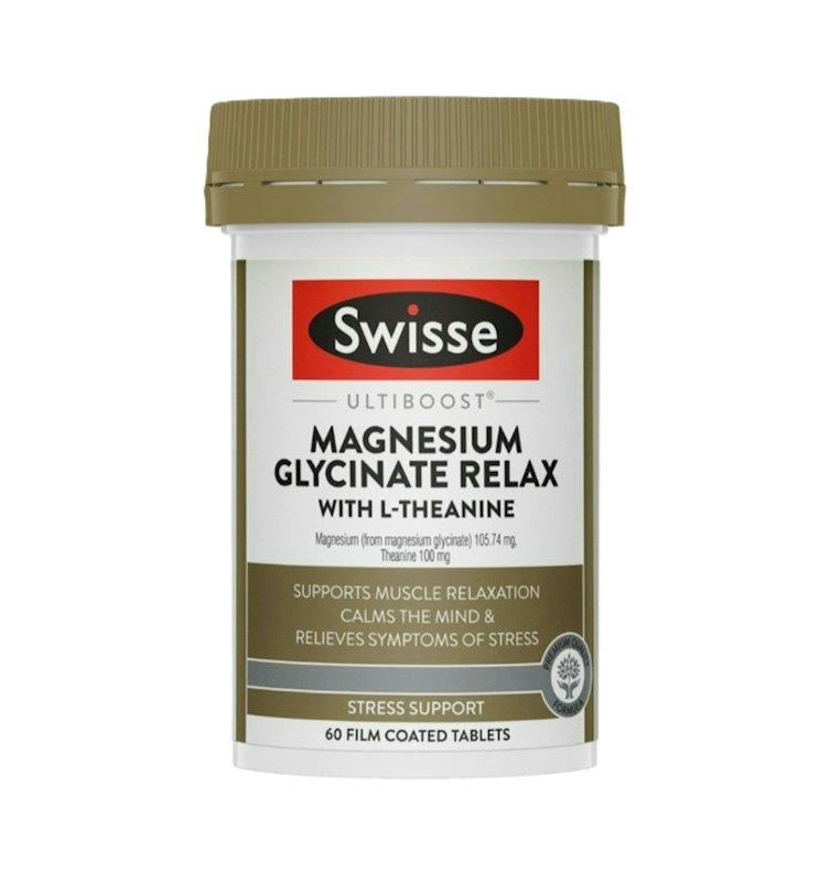Swisse Ultiboost Magnesium Glycinate Relax with L-Theanine 1