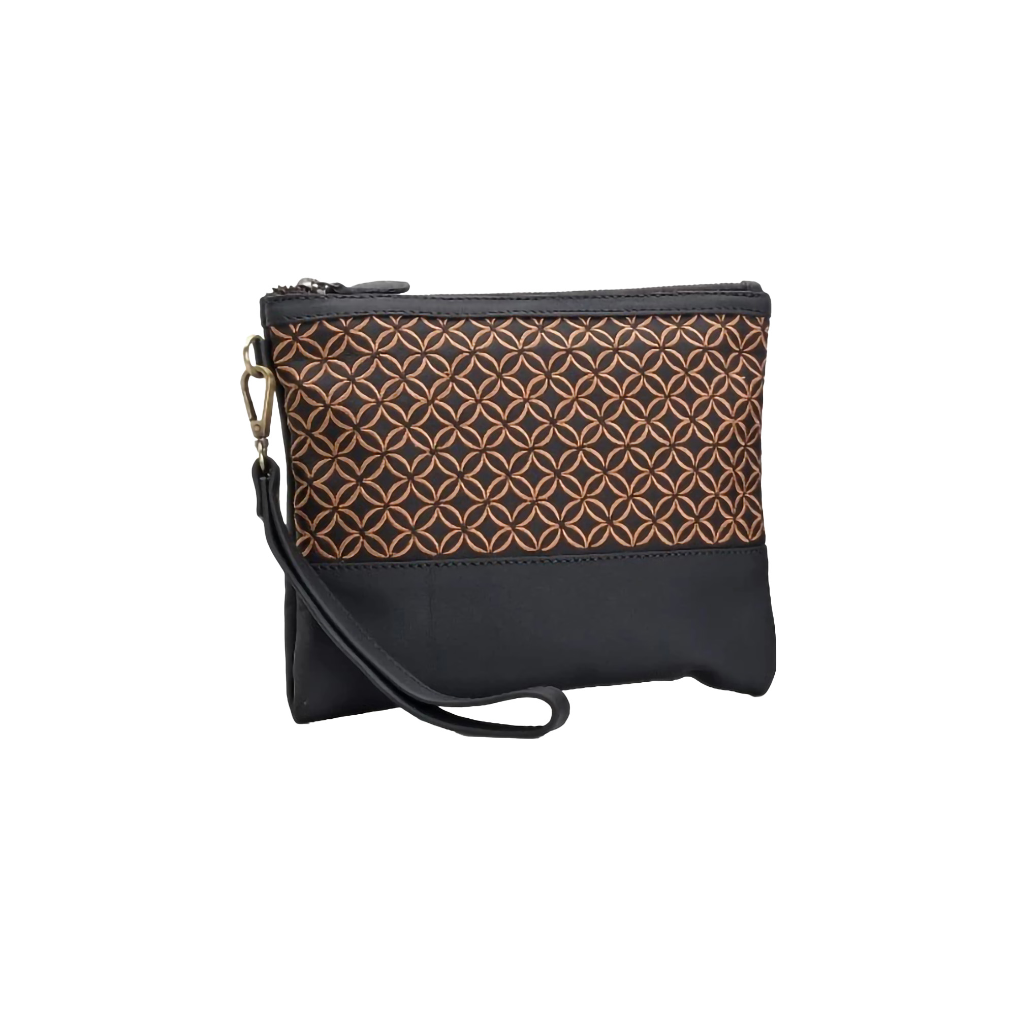 Gammara Leather Karama Pouch Batik Embroidery