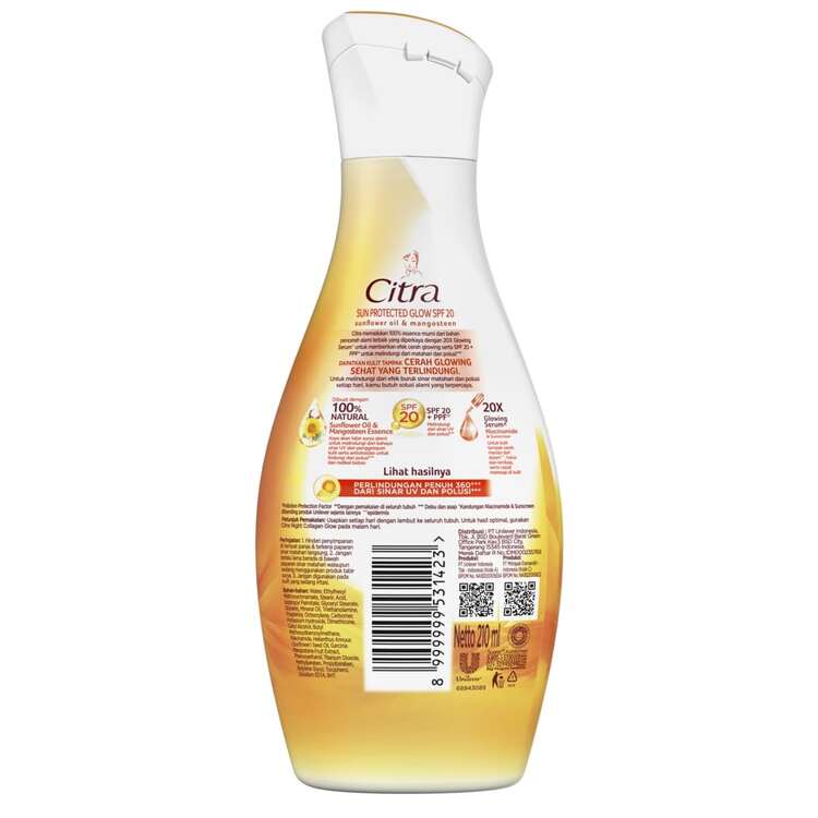 Unilever Citra Sun Protected Glow SPF20
