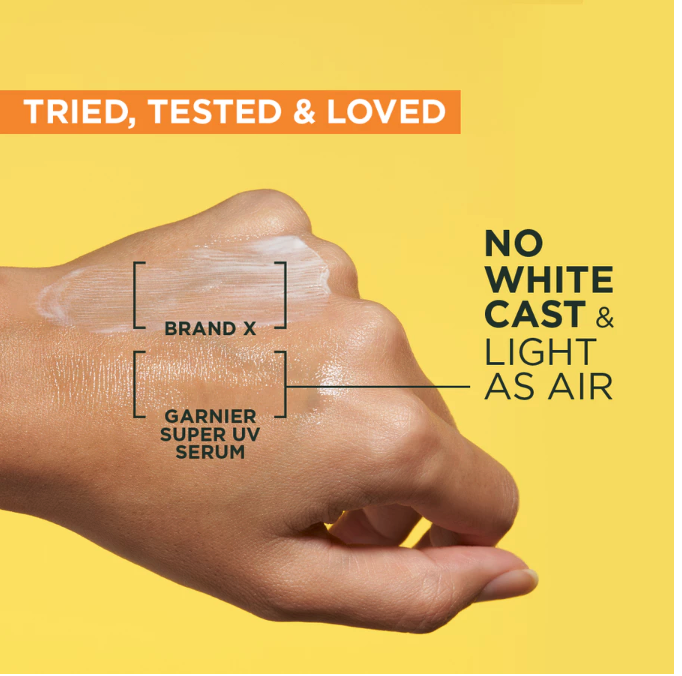 L’Oréal Garnier Super UV Invisible Serum Sunscreen SPF 50+ PA++++