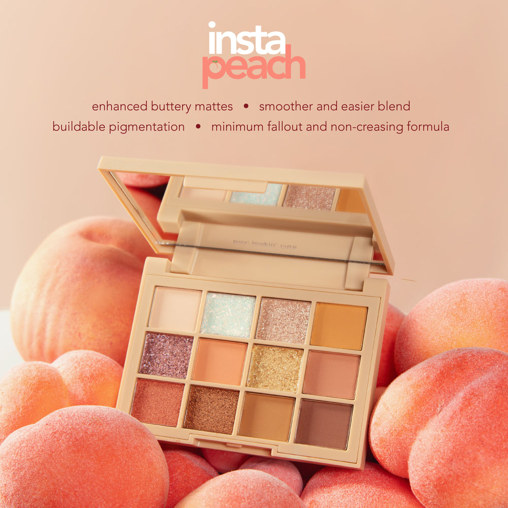 Berani Cantik Indonesia SECONDATE Instapeach Eyeshadow Palette