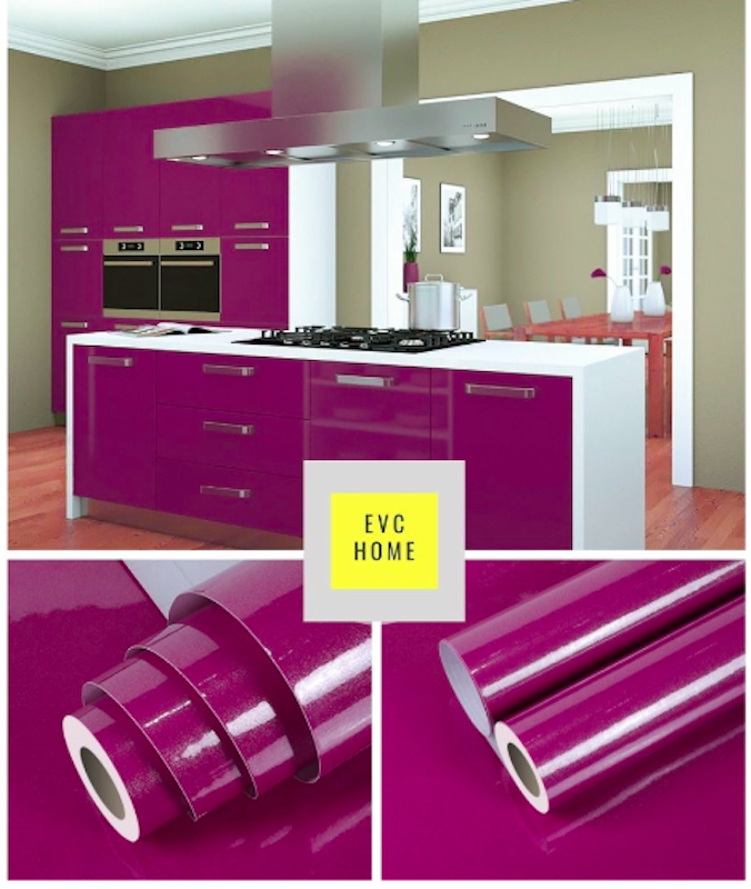 Wallpaper Sticker Glossy Dapur 2