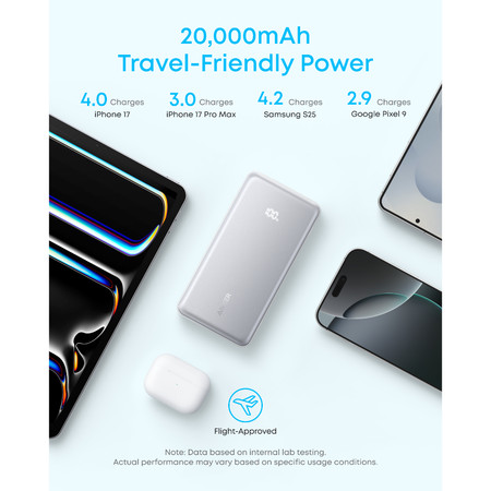 Anker Innovations Anker Zolo Portable Power Bank 20,000 mAh  A110E