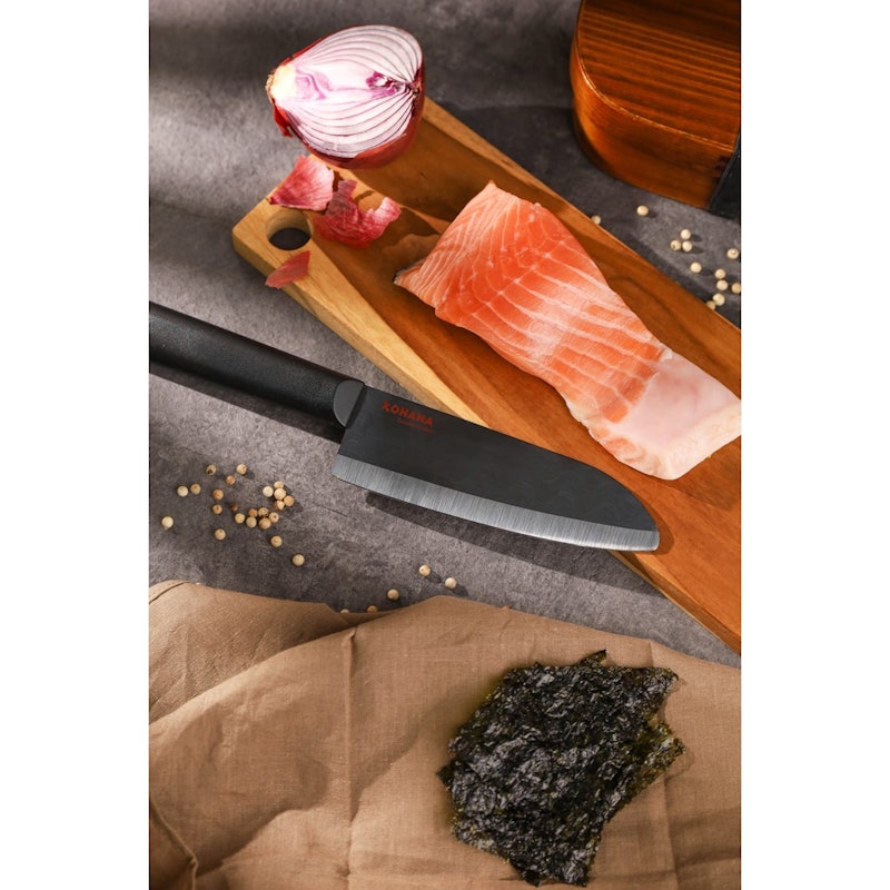 Kohana Black Ceramic Chef's Knife 3