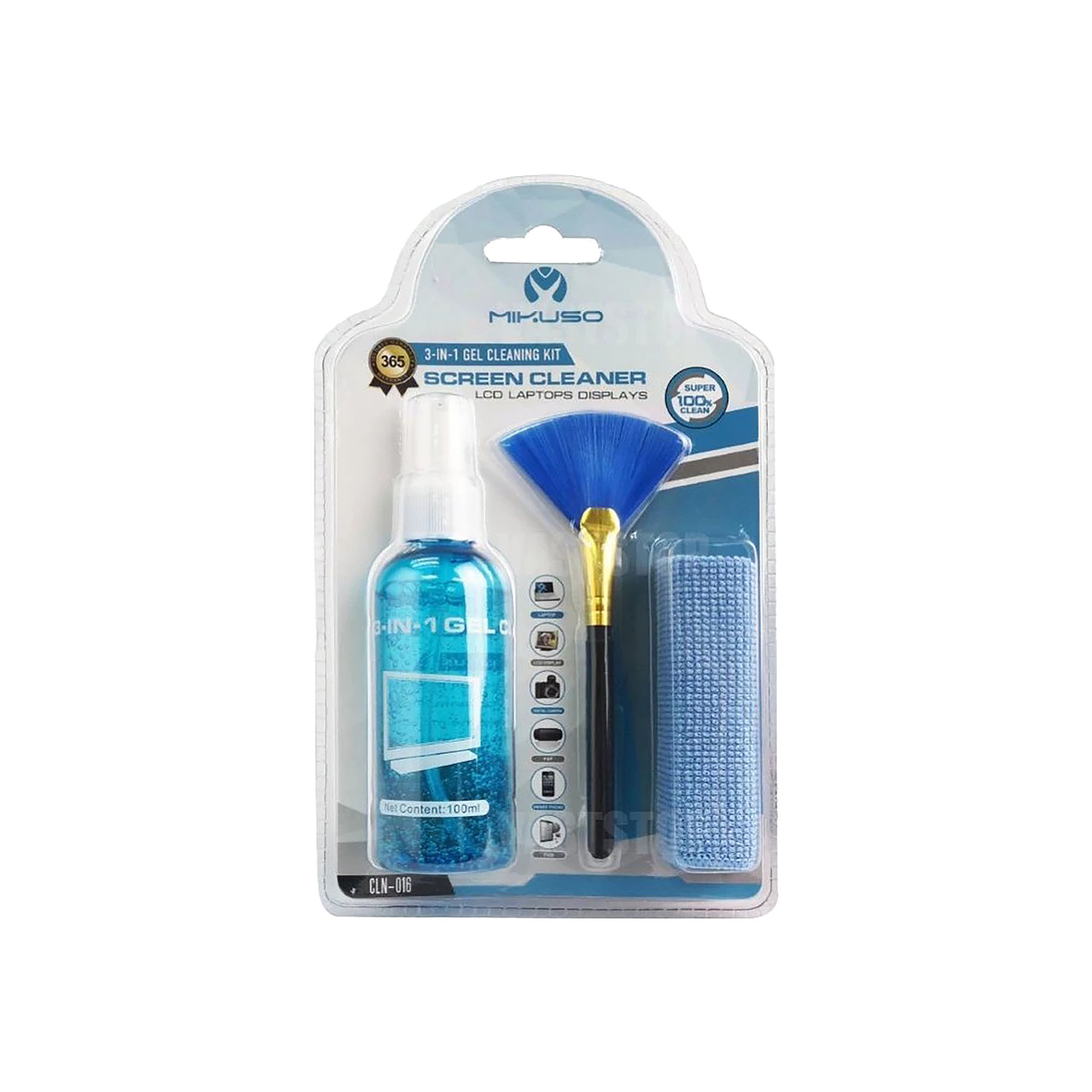Mikuso 3-in-1 Gel Cleaning Kit ｜ CLN-016