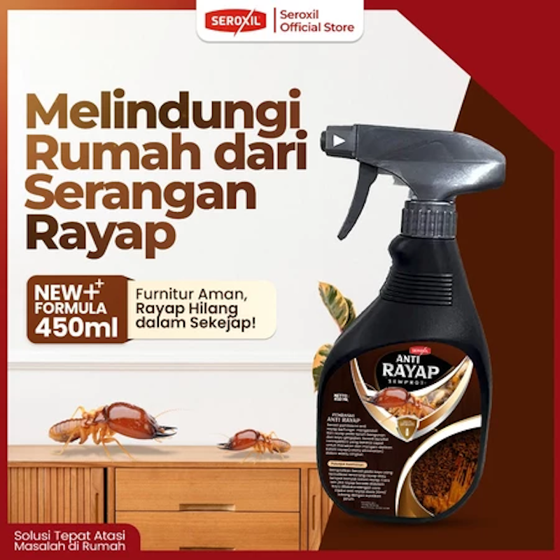 Seroxil Anti Rayap Semprot Kayu & Tanah 2
