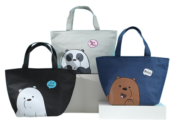 MINISO MINISO We Bare Bears Lunch Bag