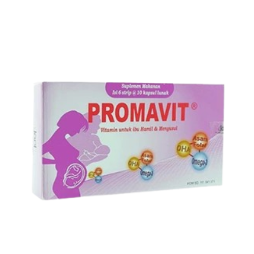 Promavit Vitamin Untul Ibu Hamil & Menyusui 10 Kapsul