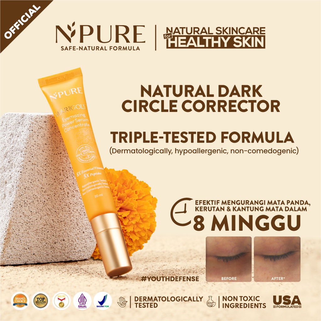 N'Pure Marigold Eyemazing Power Serum Concentrate