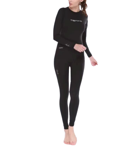 Tiento Wetsuit Swimwear Basic Black
