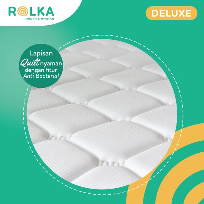 Rolka Deluxe Pocket Springbed In Box Mattress Foam 3